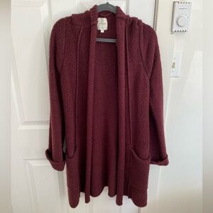 Gentle Fawn Burgundy Cardigan